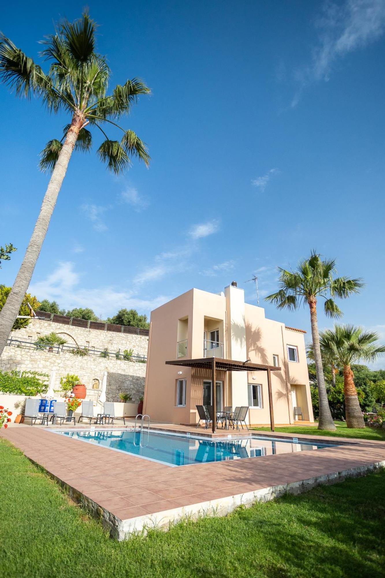 Meliades Villas Agia Marina Exteriör bild